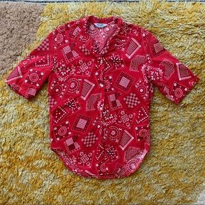 Vintage Bandana Shirt